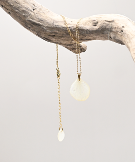 Collier pétales d'Hortensia...